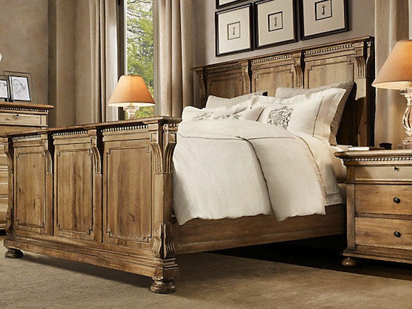 Bed Antiqued Natural